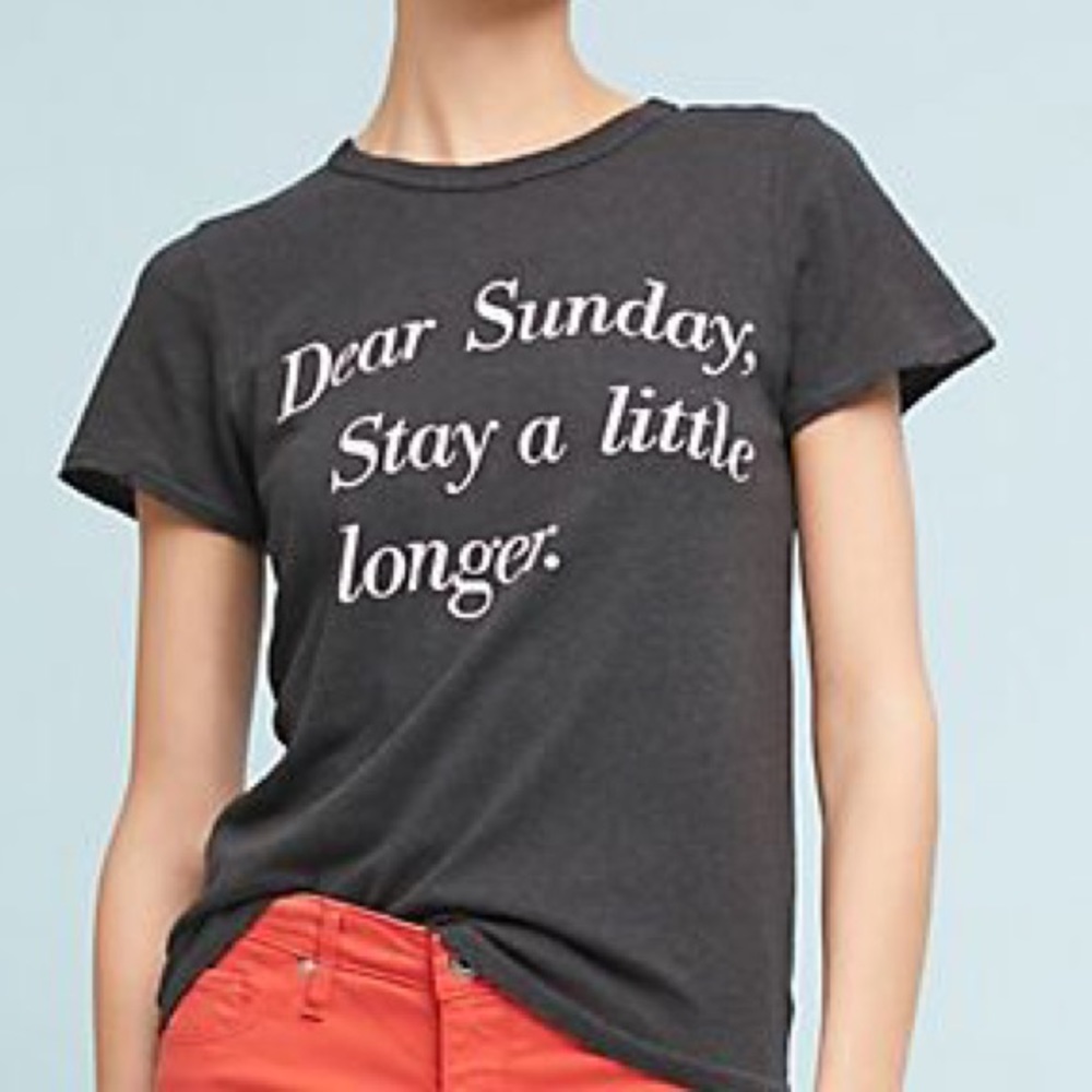 Anthropologie Junk Food brand graphic tee
